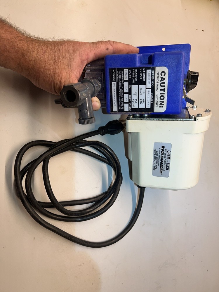Chem-Tech X015-Xa-Aaaag19 Metering Pump