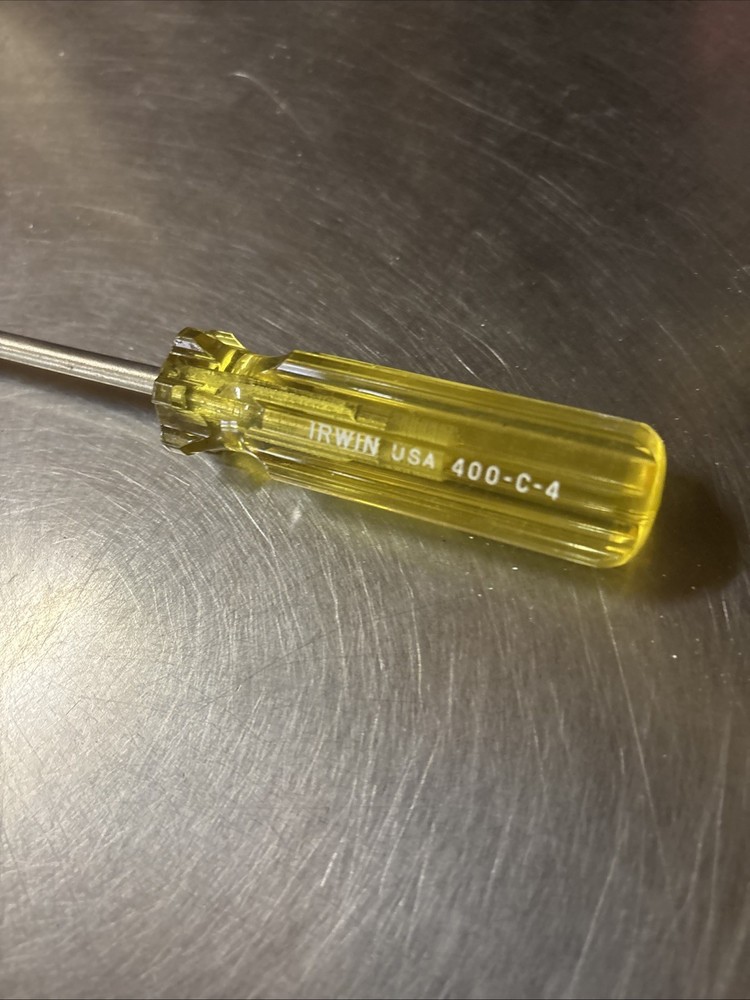 Irwin 400-C4 Slot Screwdriver NOS