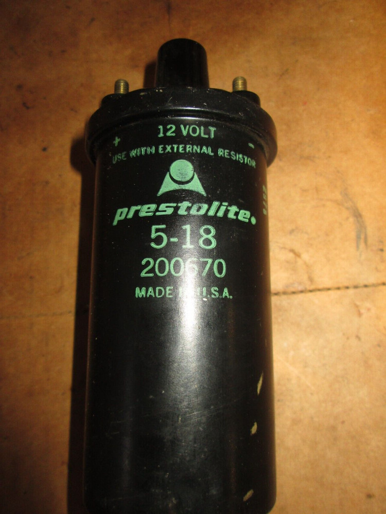 OMC Stringer Stern Drive OEM Prestolite Coil with External Resistor