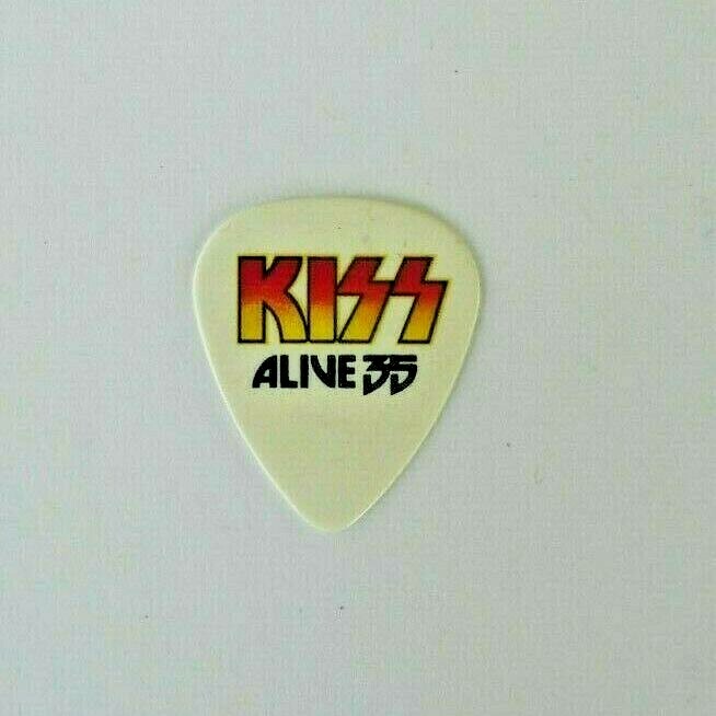 Paul Stanley Tour Issue Guitar Pick Kiss Alive 35 Rare 2008