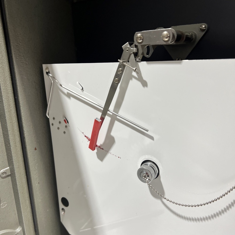 Weksler Instruments Chart Recorder Type LOM1A5B Used Surplus. Item ID 2