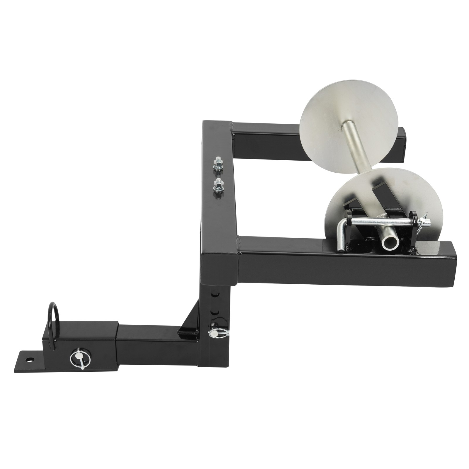 Barbed Wire Unroller Fence Stretcher Bolt-On ATV Adaptor w/ 2" Receiver Hitch