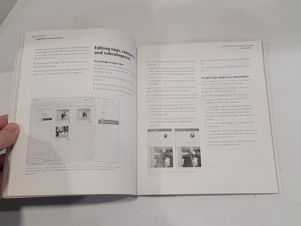 Adobe Photoshop Elements 4.0 User Guide Book & Software