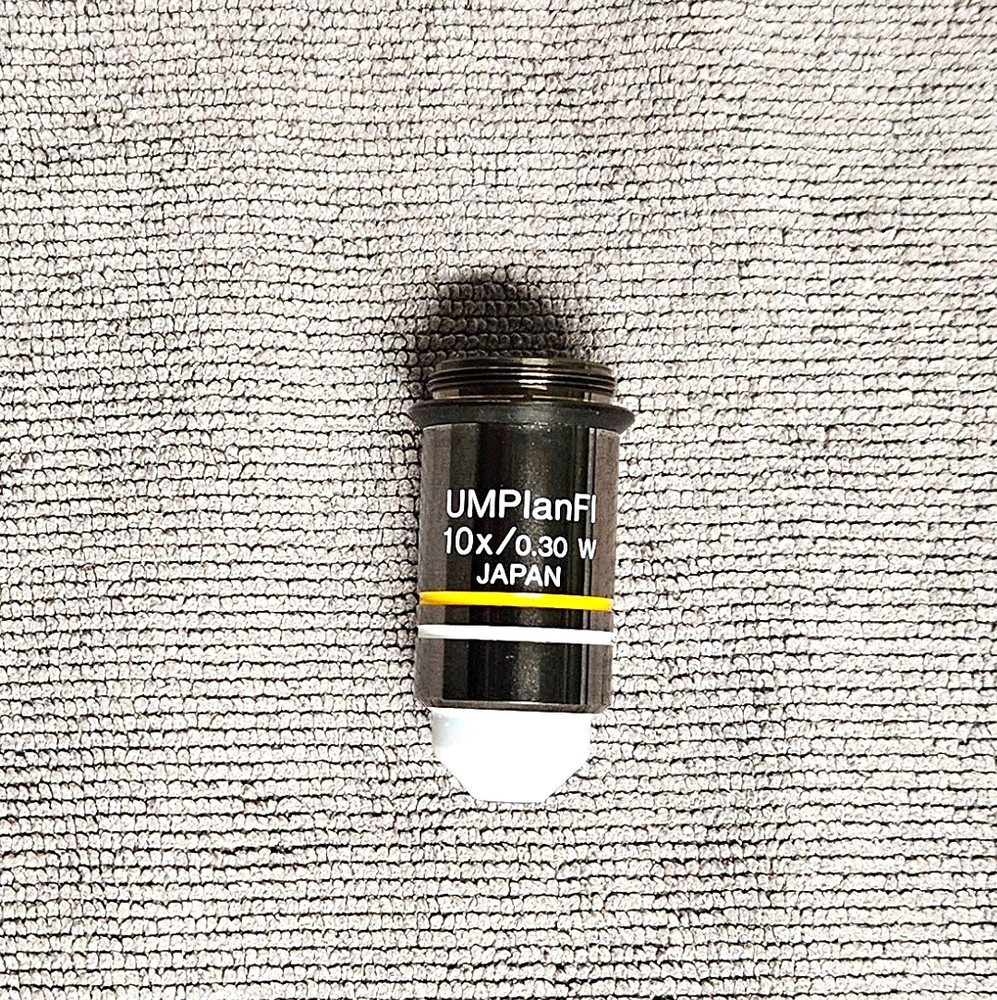 Olympus LUMPlanFL 10x 0.30 W ∞/- Water Immersion Microscope Objective