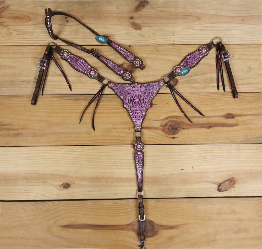 Headstall & Breast Collar Tack Set for Horse