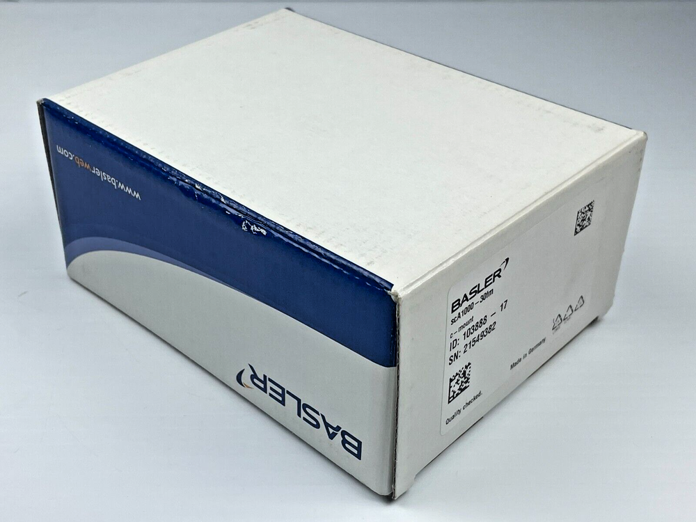 Basler scA1000-30fm FireWire Machine Vision Camera w/ Sony ICX204 CCD
