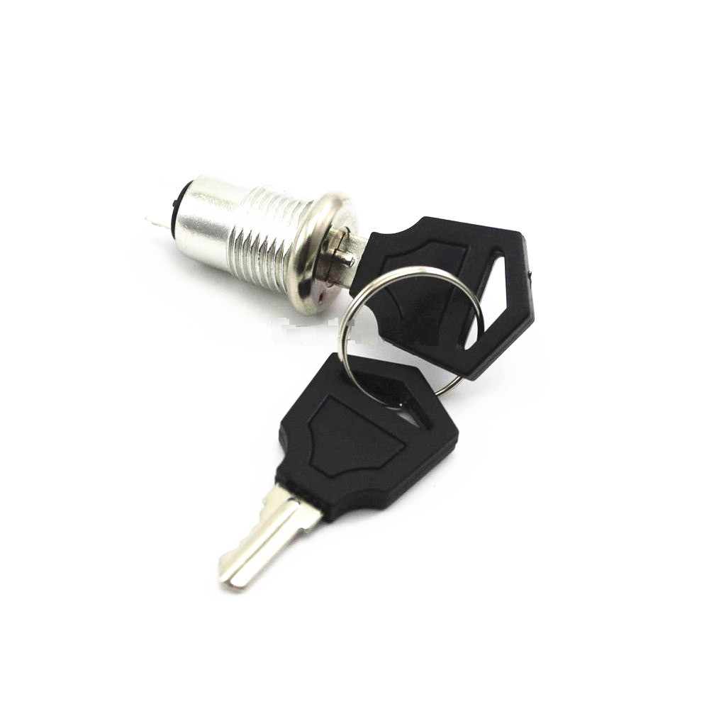 2pcs S1203 Security Power Locks Phone Lock Electronic Key Switch key Lock + Keys