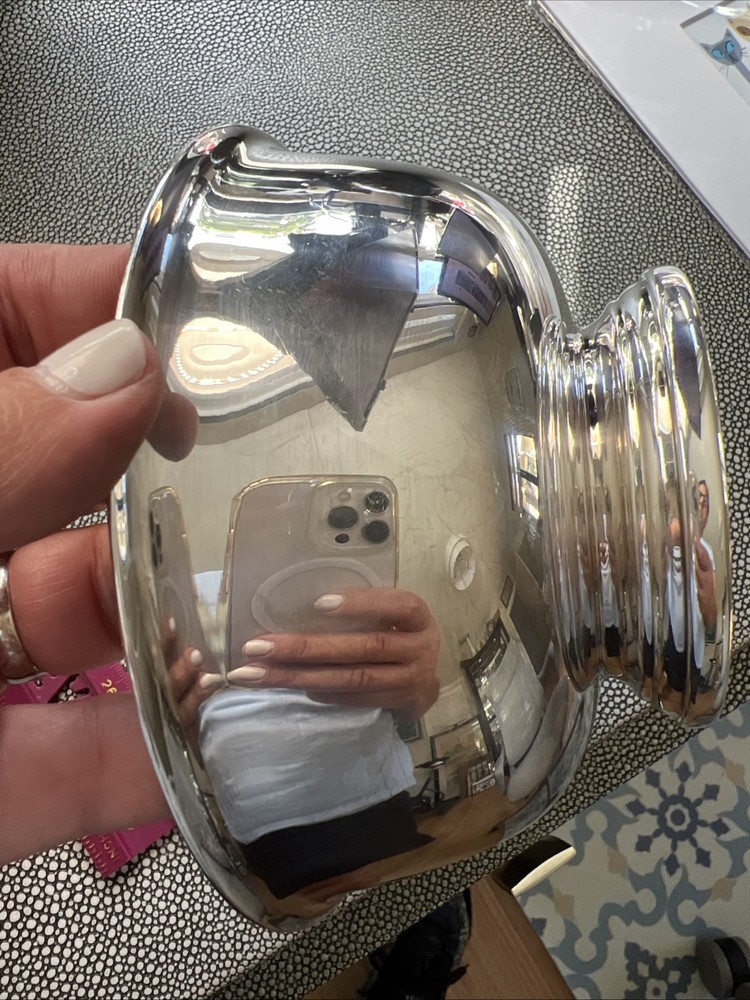 Gorham Small Silver Plate Bowl YC 779 Footed 6-1/2"