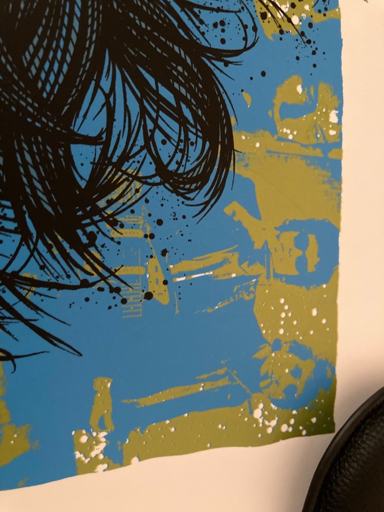 Bob Dylan Official Concert Poster Nashville TN 2010 Signed Numbered Rhys Cooper