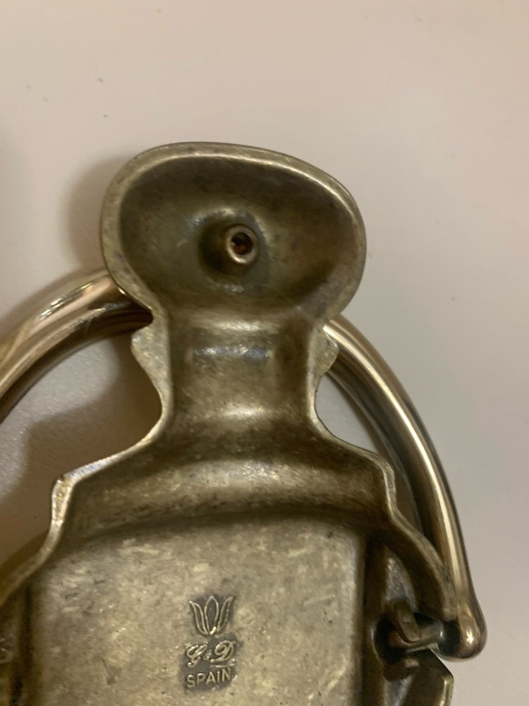 Brass Door Knocker Made In Spain ￼