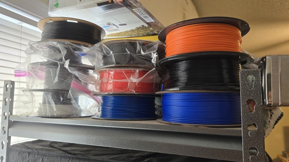 Modded Ender 3 With Filament And Enclosure
