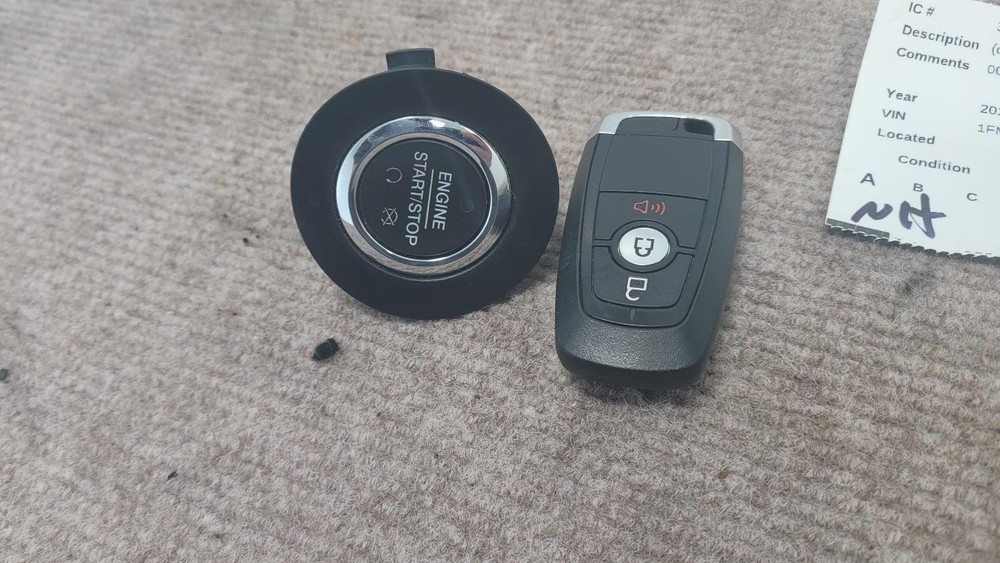 2016-2019 Ford Explorer Ignition Assembly w/Key, Push to Start, Keyless Ignition