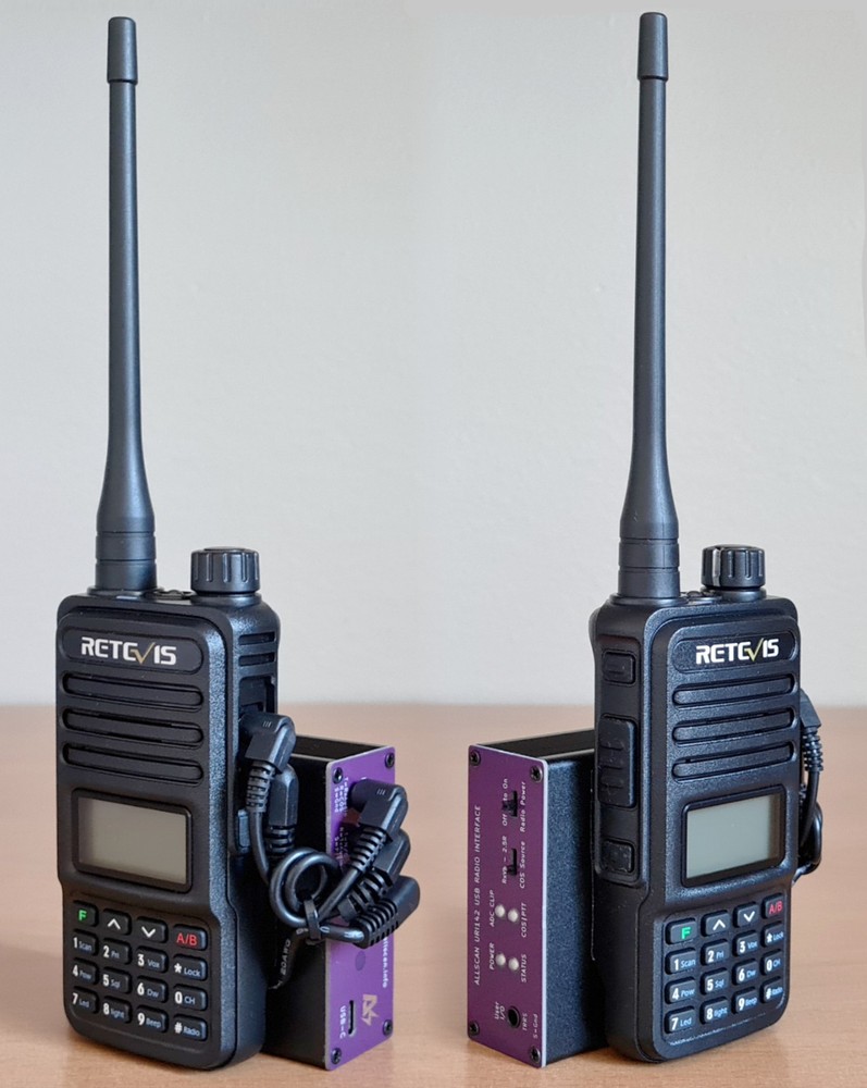 AllScan URI142-RT85 AllStar Node Radio Module - 100% USB-Powered - ASL EchoLink