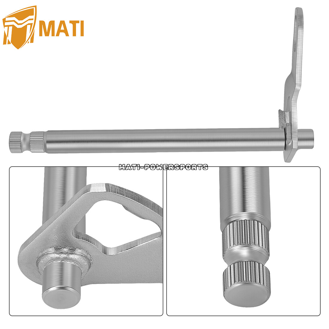 Gear Shift Shifter Shaft with Spindle Replacement For Yamaha YZ125 1996 - 2004