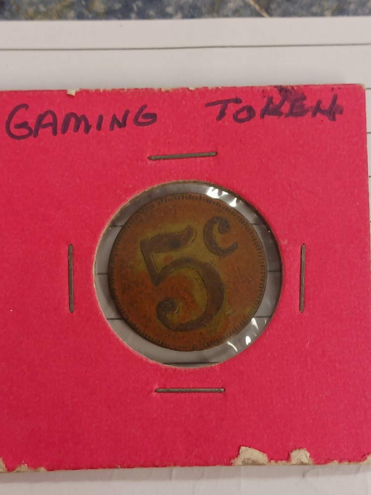 Gaming Token Vintage 5 C
