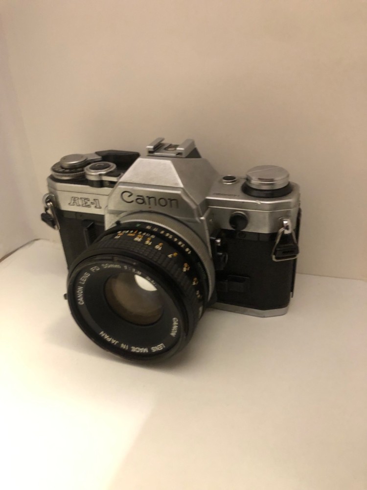Canon ae-1 camera And Basic Lens