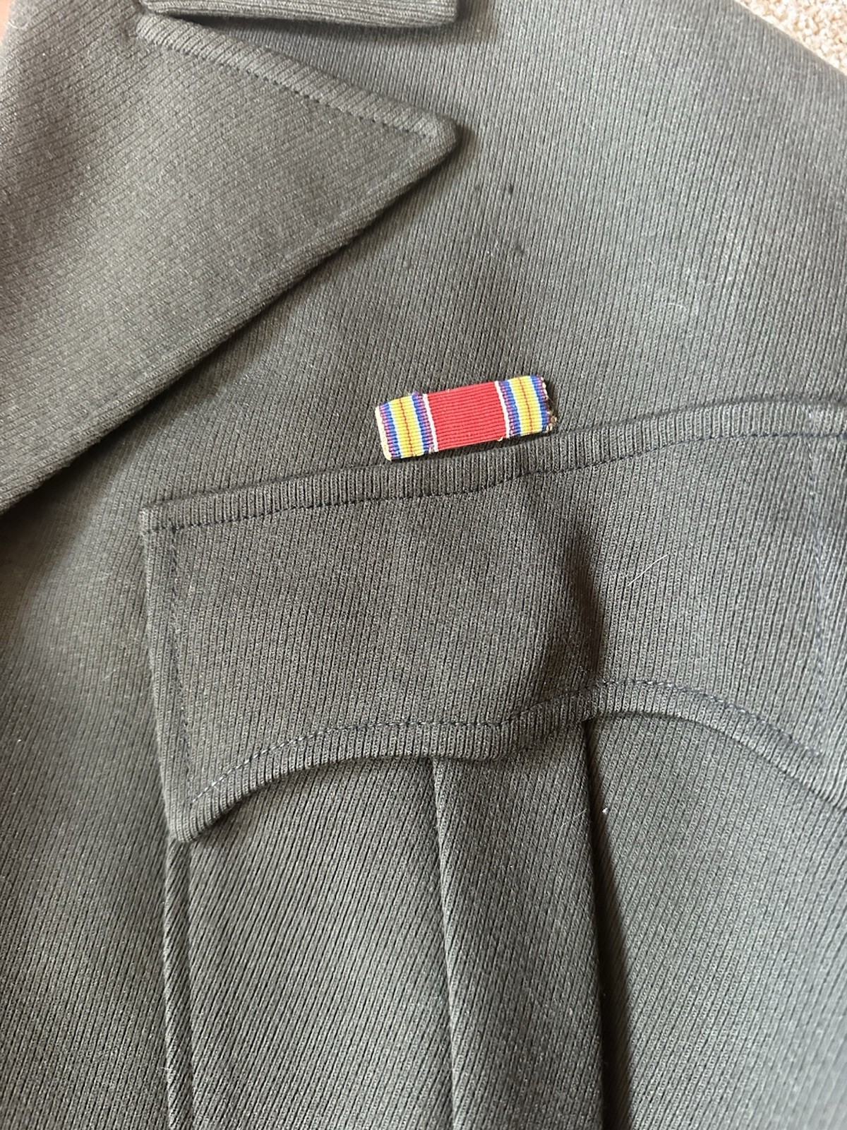 US Army, World War II officer’s Eisenhower Jacket with Buckle