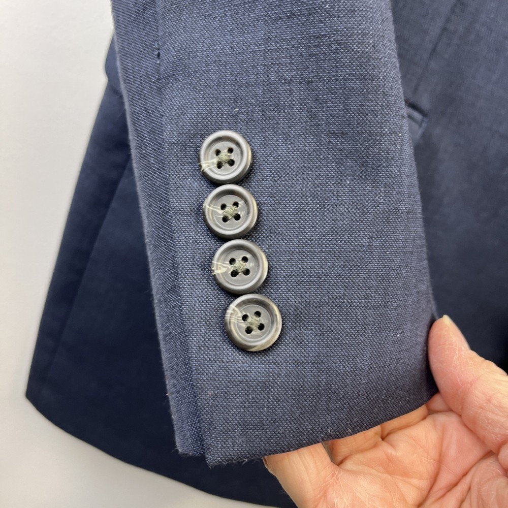 Chaps Blue Jacket Blazer Size 44R