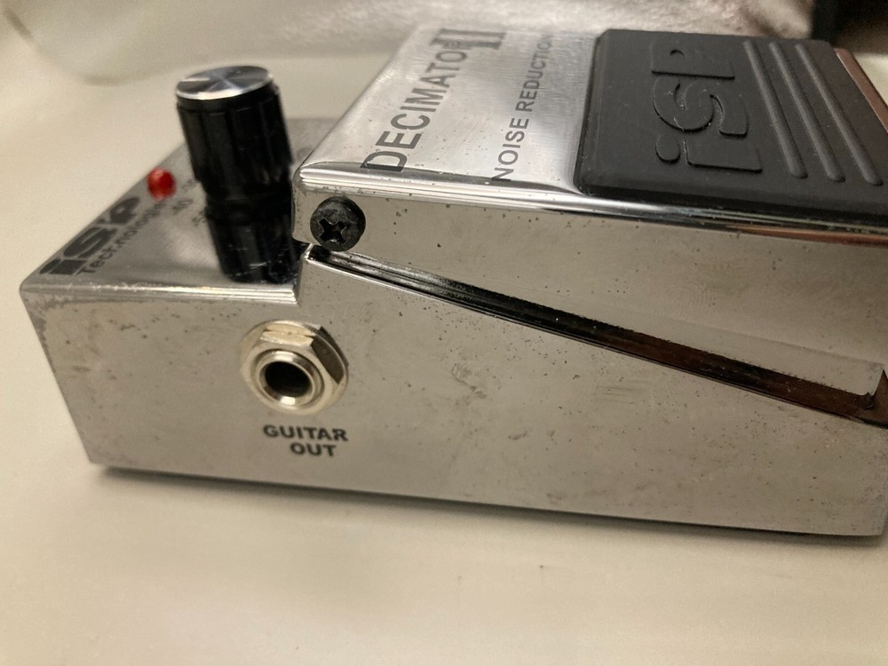 ISP Technologies Decimator II Noise Reduction Guitar Pedal Tested Work