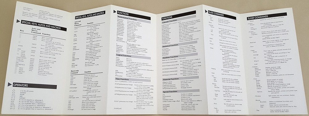 Superplan Spreadsheet v1.02 ©1989 Precision Software for Commodore Amiga MNLDSKS
