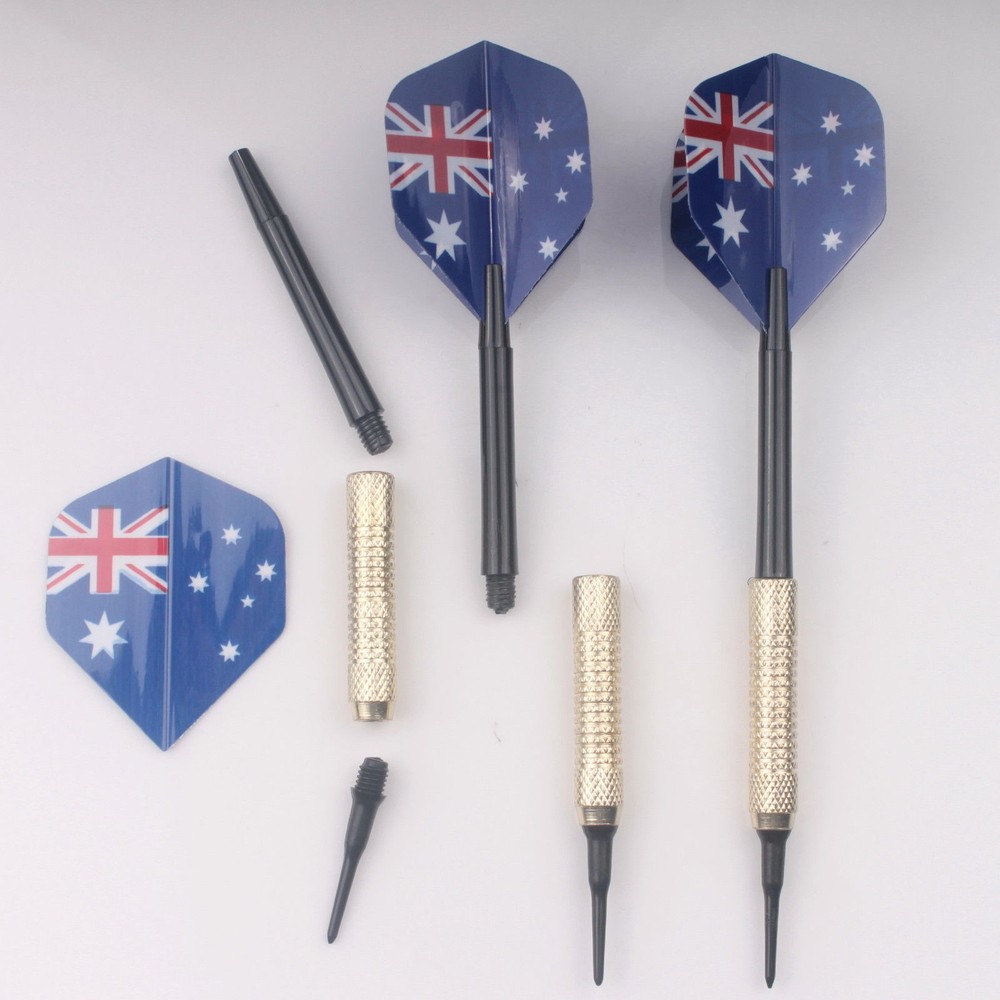 12Pack Soft Tip Darts 14g For Electronic Dartboard With 36 Extra Tips 4 Styles