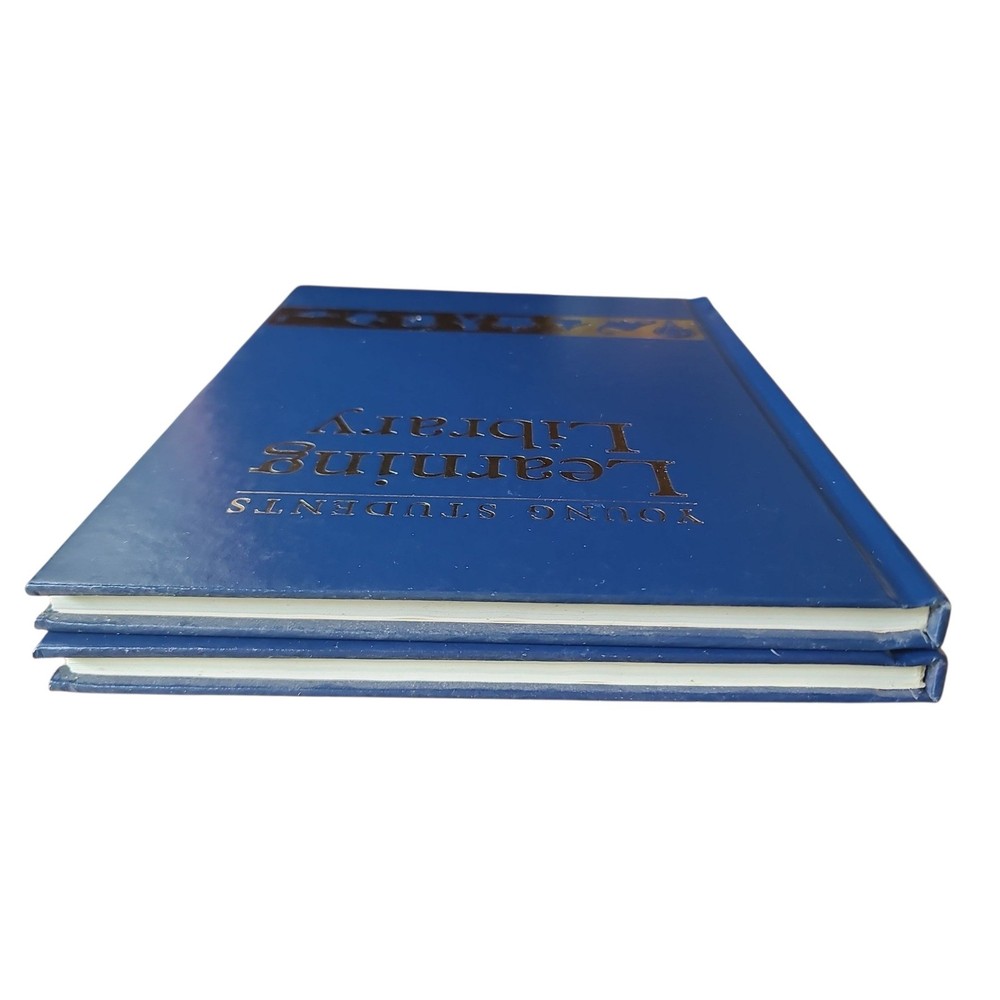 Young Students Learning Library Books Volume 1 & 2 Educational Set