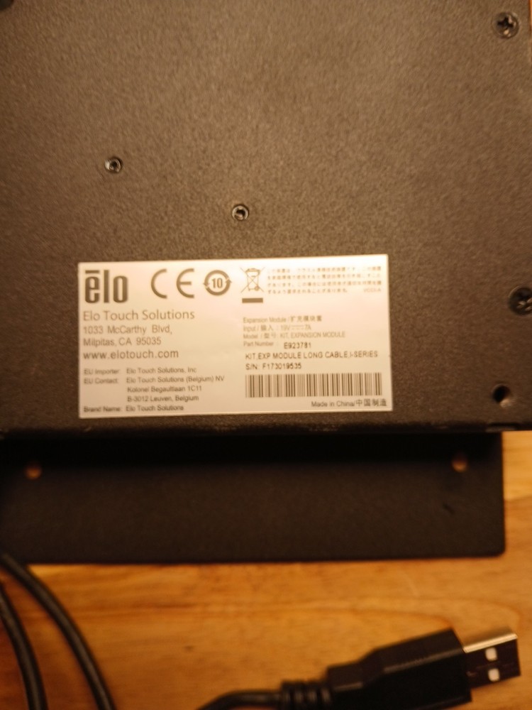 Elo E809509 Expansion Module Kit, Long Cable