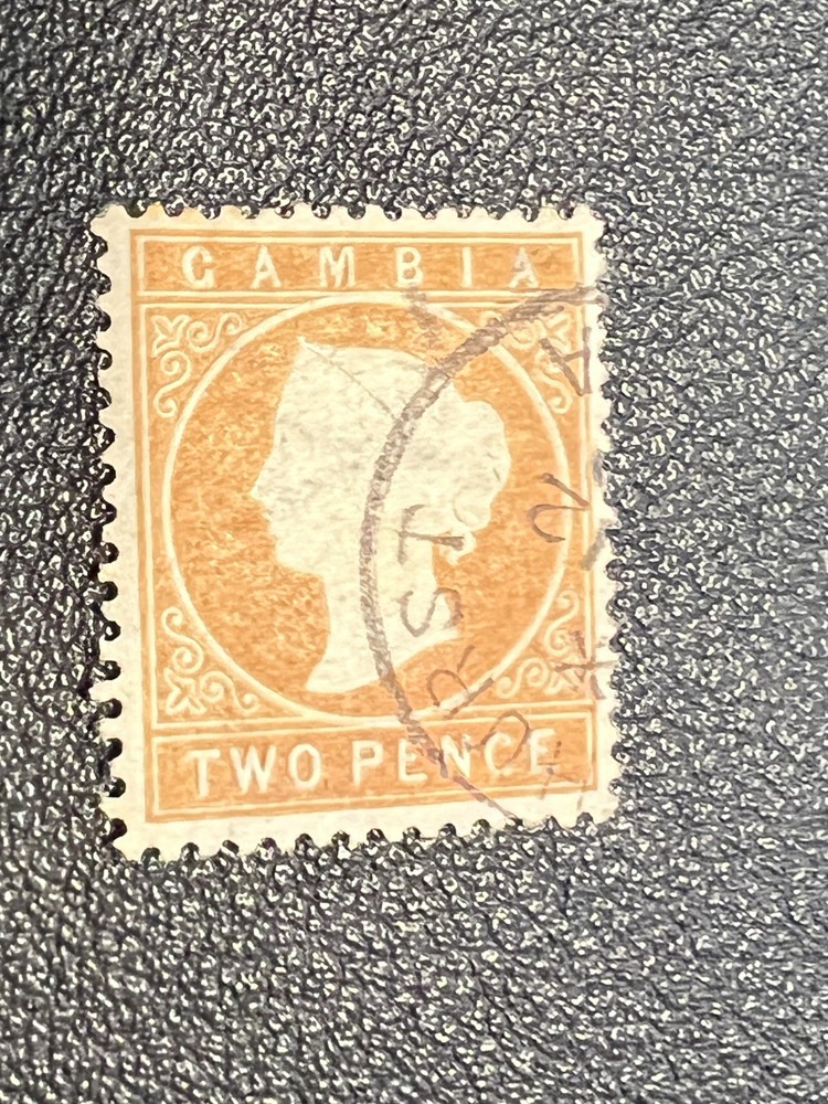 Gambia stamp 14 used