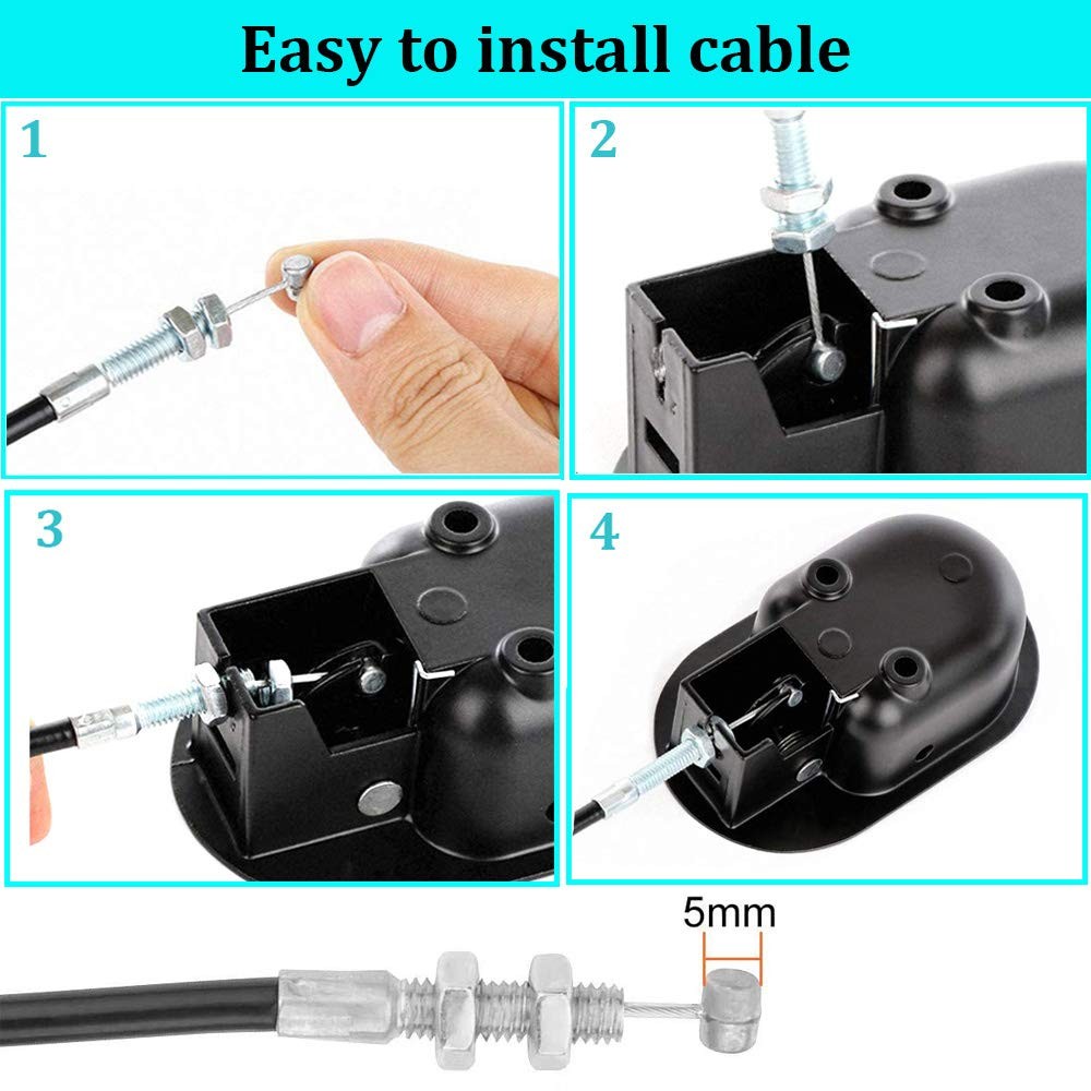 ttmagic Universal Metal Sofa Chair Recliner Release Pull Handle Replacement P...