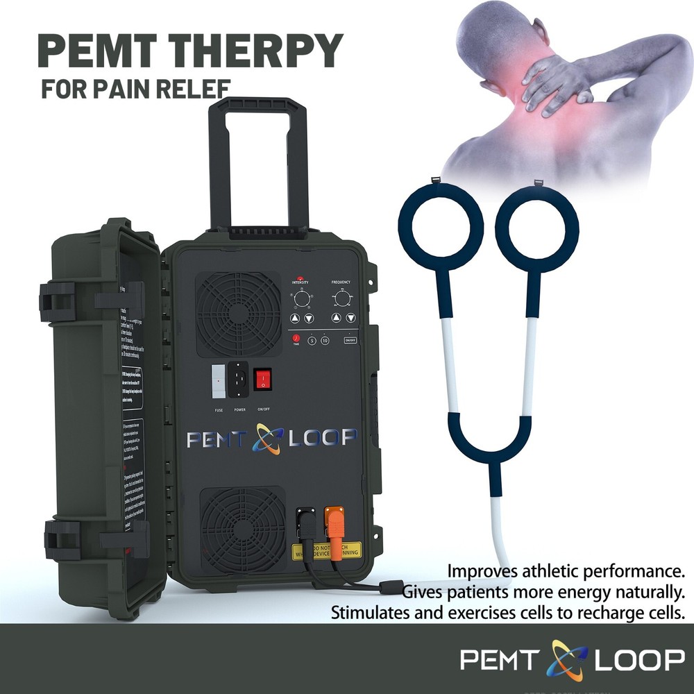 PEM Pmst Loop Physio Magneto Therapy Relax Massage Device with Large Double Loop