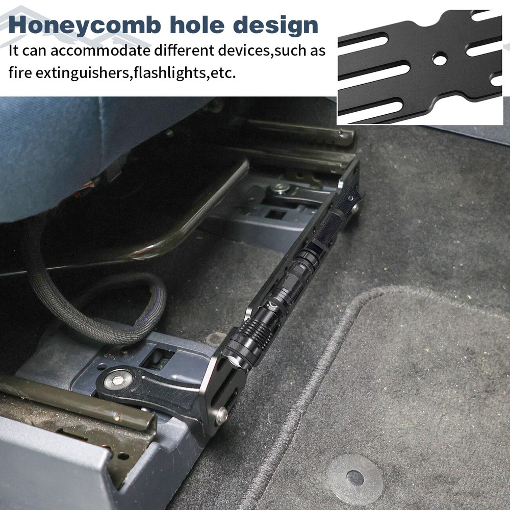 Adjustable Fire Extinguisher & Seat Multi Mount Bracket For Ford Bronco 2/4D 21+