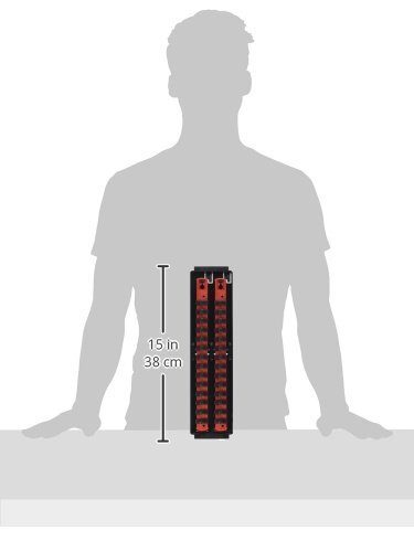 Ernst 8493 2 Rail Twist Lock Socket Boss 13", Red - 3/8"