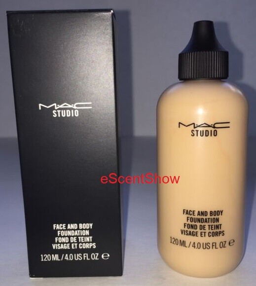 MAC FACE AND BODY FOUNDATION LIQUID MAKEUP 4.0 4 OZ / 120 ML JUMBO PRO SIZE NIB