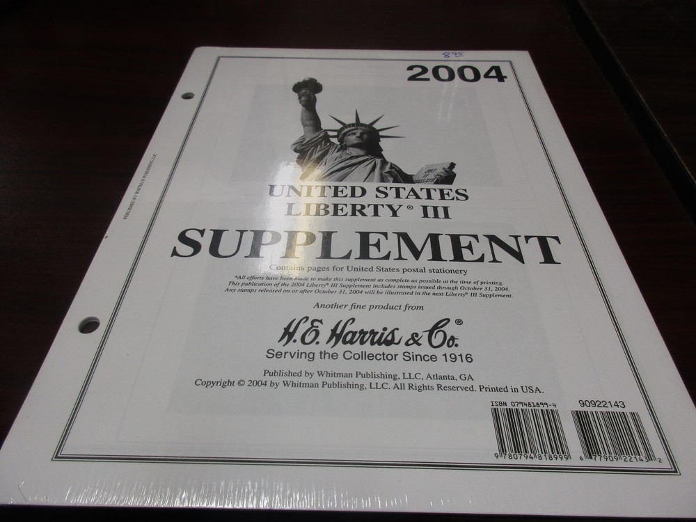 "H.E.HARRIS" 2004 UNITED STATES LIBERTY #3  W/FREE SHIPPING!!!