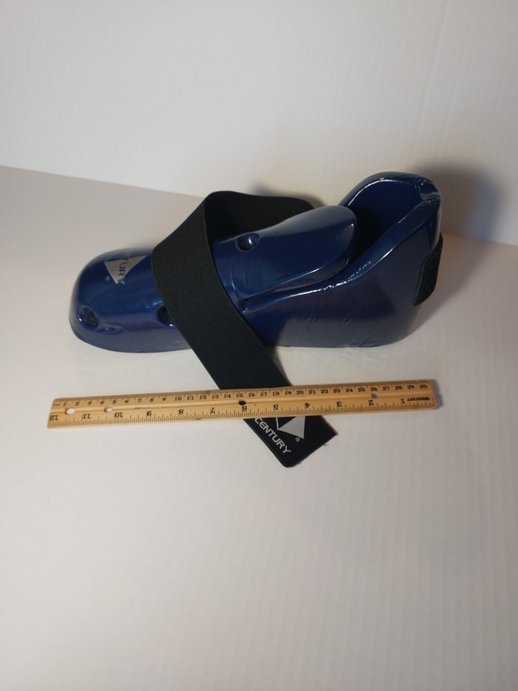 Blue Century Protective Sparing Boot wrap around straps open bottom
