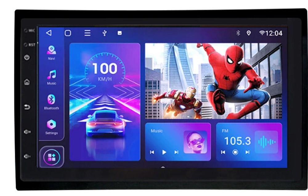 for SUZUKI CELERIO GPS WIRELESS APPLE CARPLAY ANDROID AUTO CAMERA HEAD UNIT