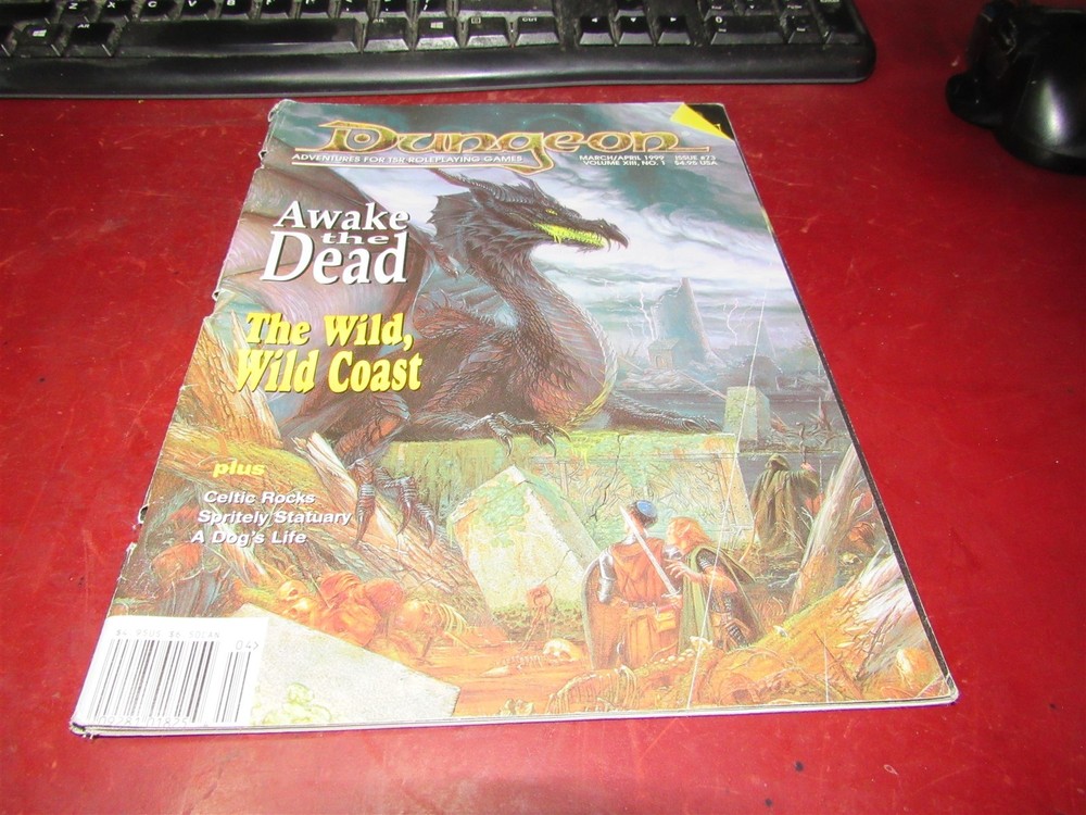 TSR: Dungeon Magazine: Issue 73