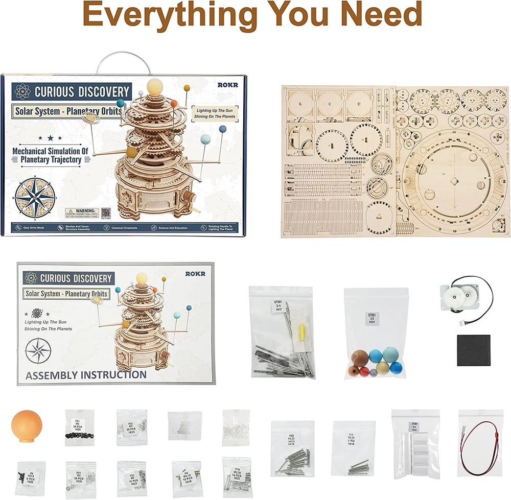 ROKR Mechanical Orrery Solar System