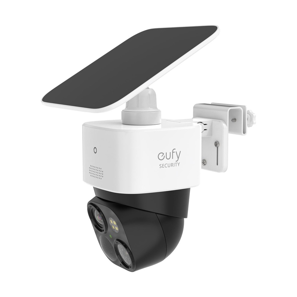 Lyeiaa Outdoor Gutter Mount Bracket for Eufy 317.23 cubic centimeters, White
