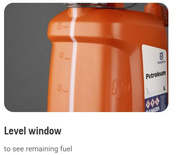 Husqvarna Combi Can - Chainsaw Fuel & Bar Oil (OEM - HEAVY DUTY) 580754201