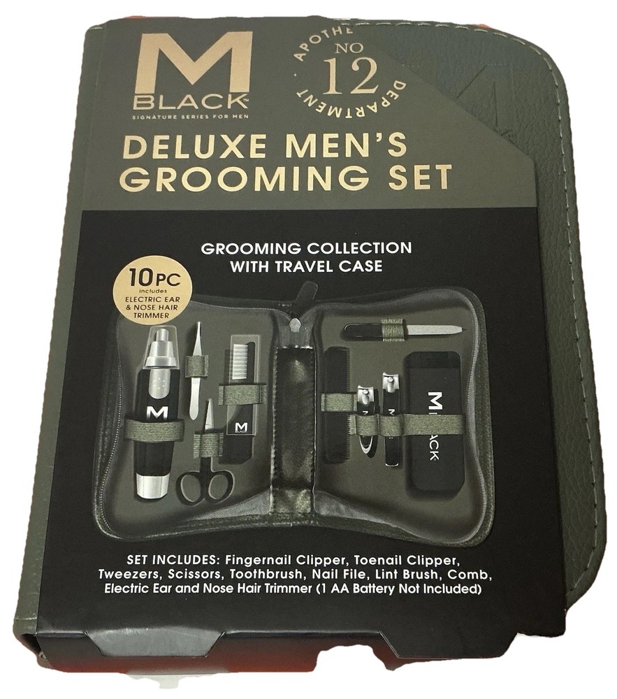 Deluxe Men’s Grooming Set 10 Pc