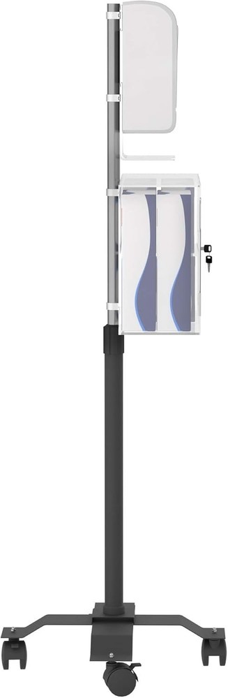 CTA Digital Compact Mobile Sanitizing Station & Automatic Soap Dispenser