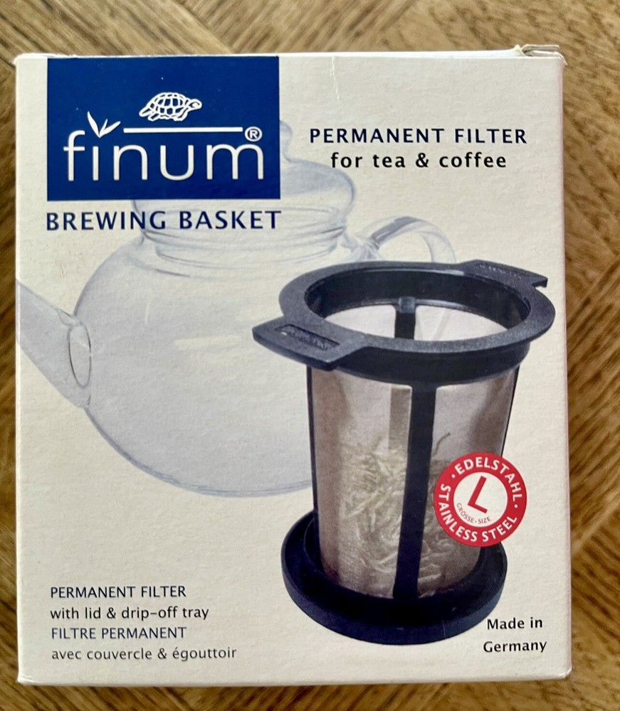 Finum Brewing Basket Large Permanant Filter Made In Germany.