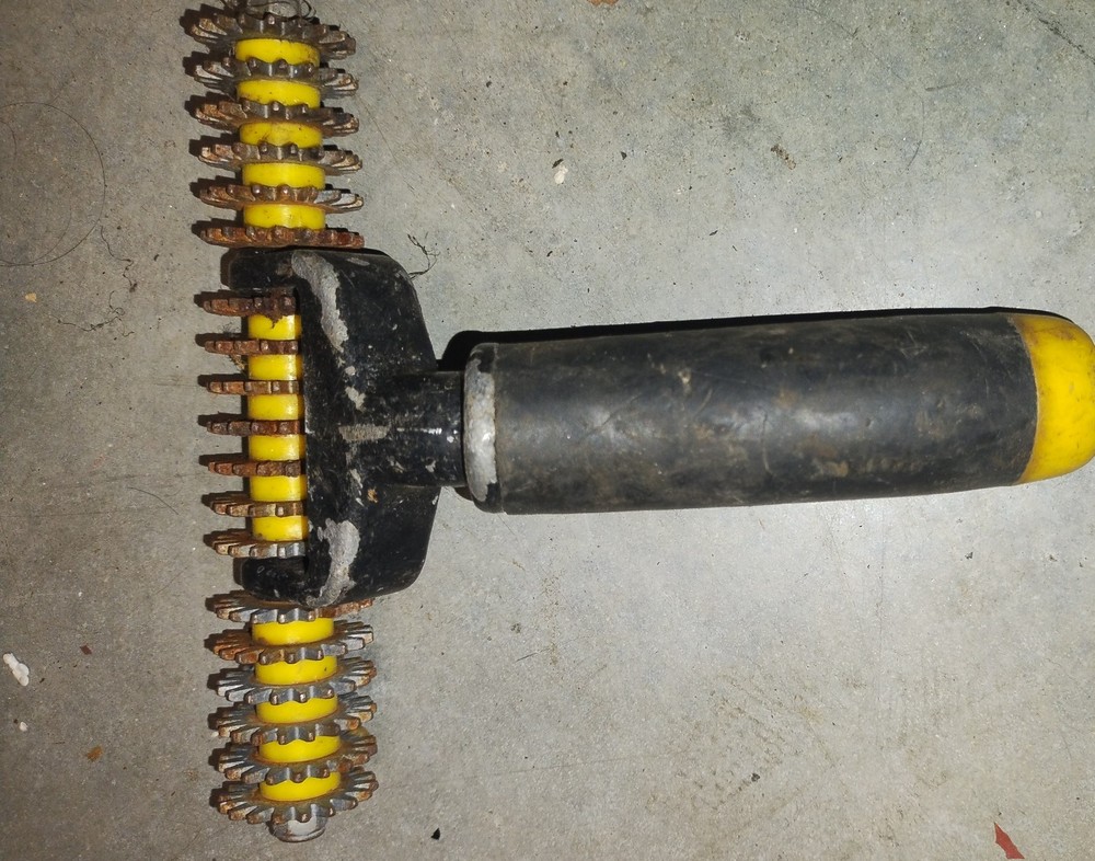 carpet seam roller hand held.