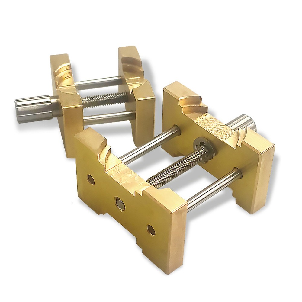 Copper Watch Movement Holder Bracket Support Adjustable Watchmaker Repair Tool