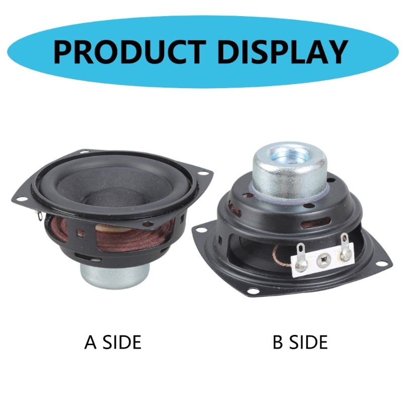 Replacement 66mm Internal Speaker 25W 4Ohm Speaker for Home Projects