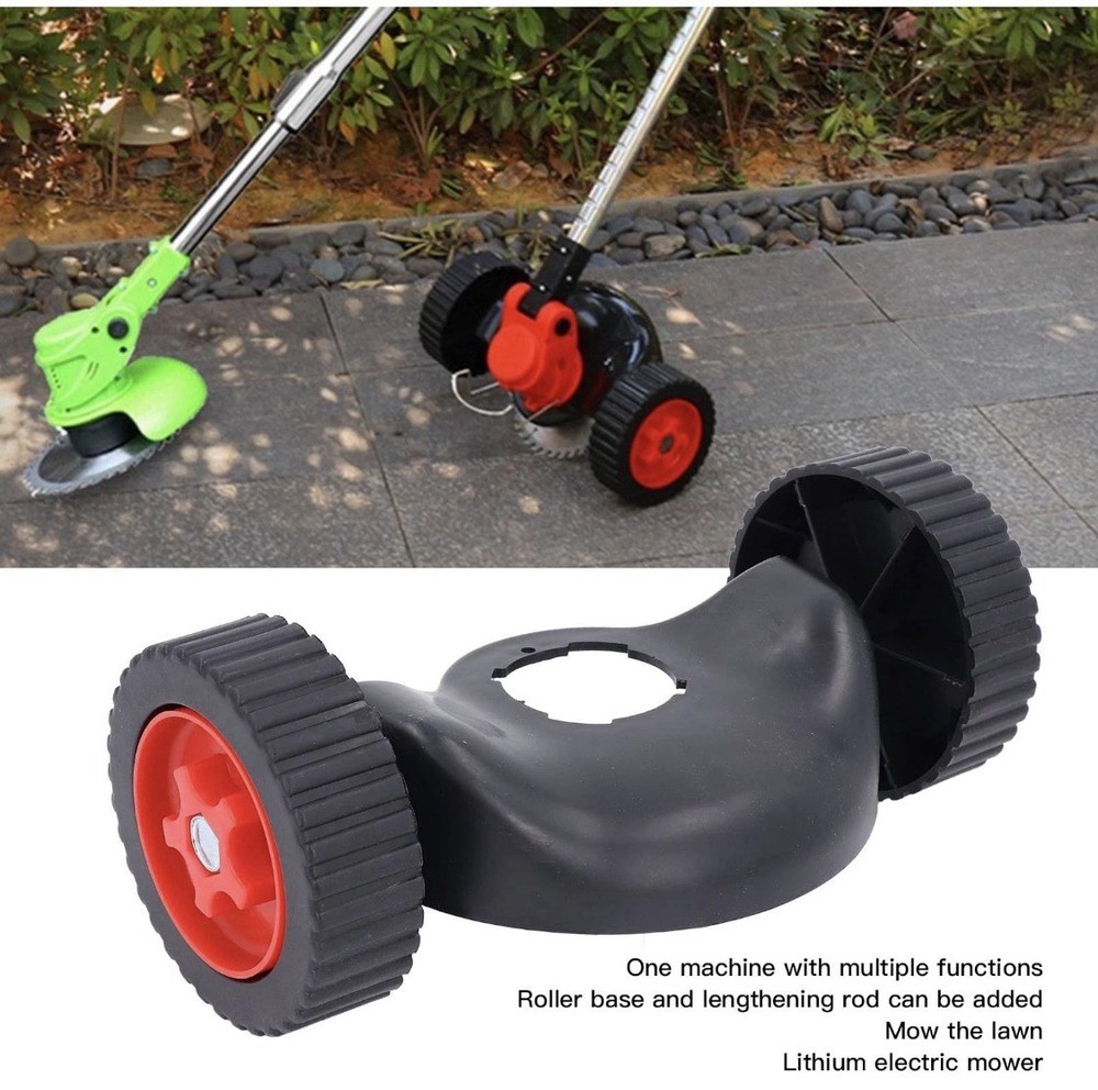 Weed Trimmer Support Wheels, Grass Trimmer Support Wheel Attachment Universal...