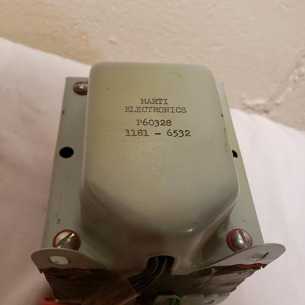 tube power transformer Marti Triad Used Pull