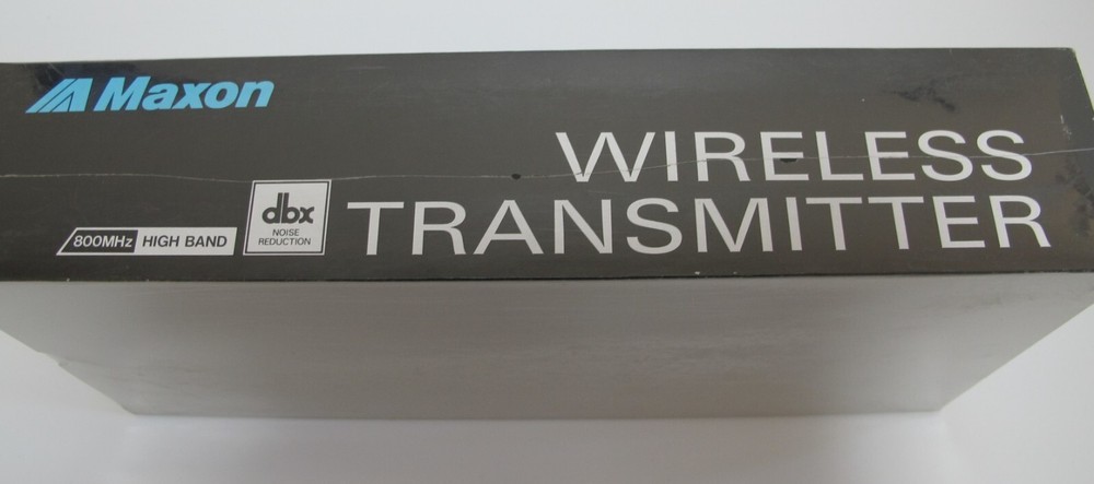 Maxon wireless transmitter mtx8 800MHz HIGH BAND B16 dbx unopened