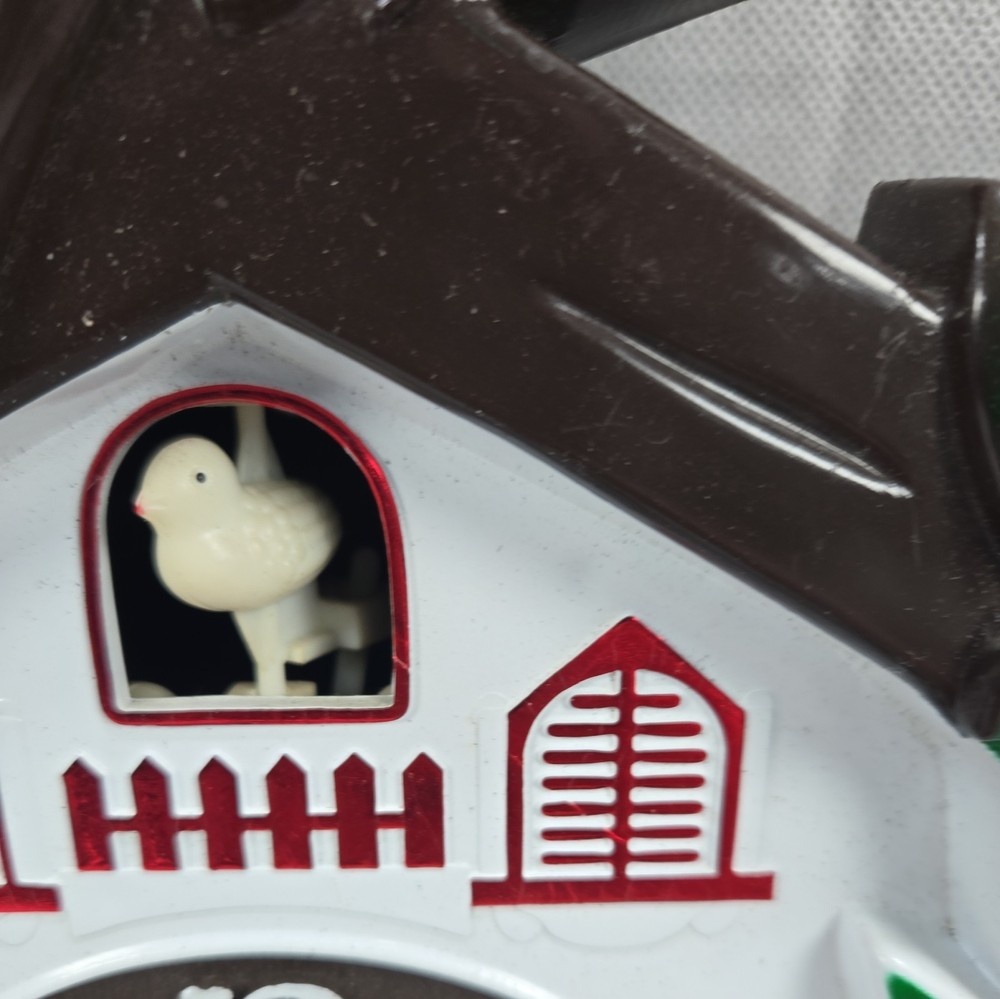 Vintage Telesonic Plastic Cuckoo Clock